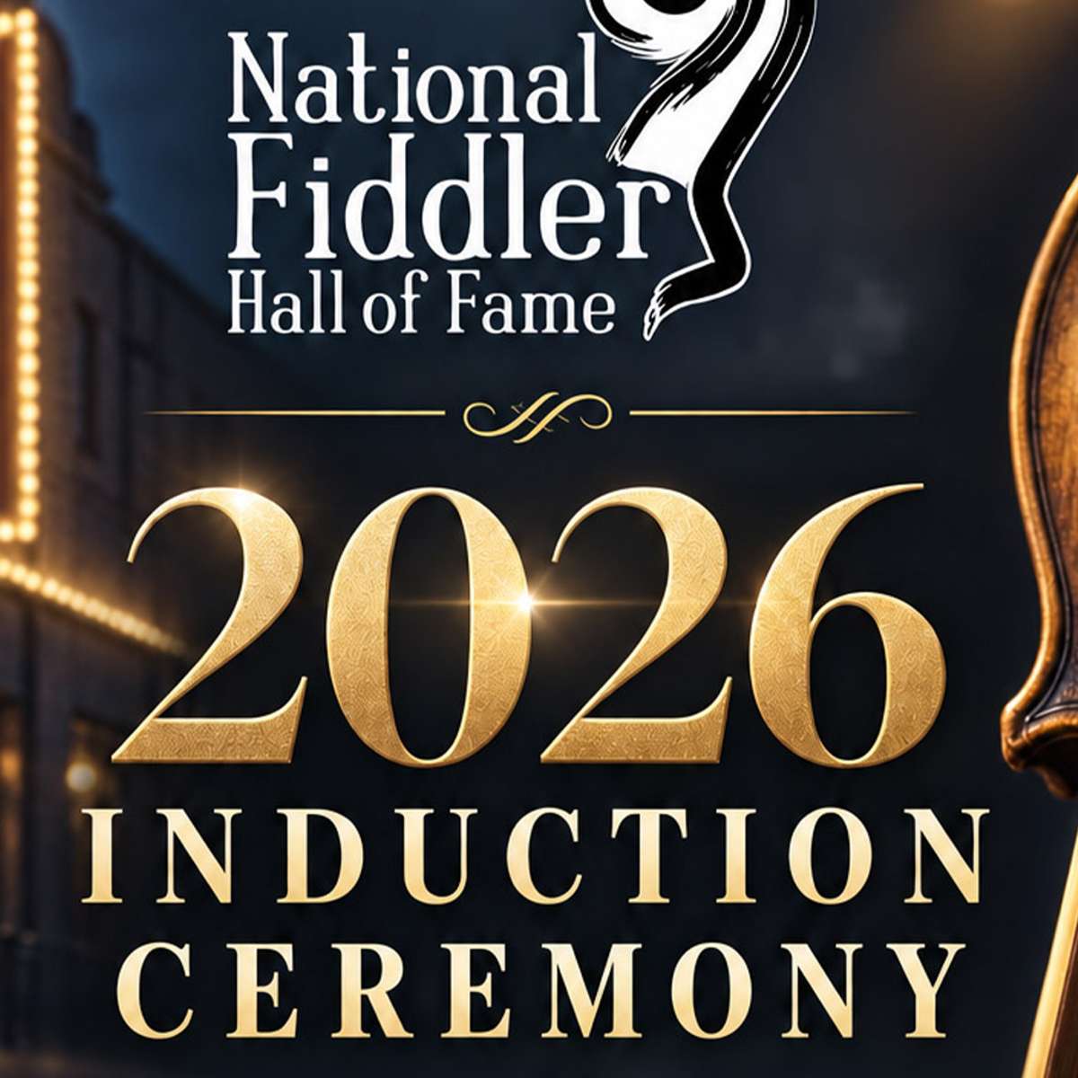 National Fiddler Hall of Fame Induction Ceremony